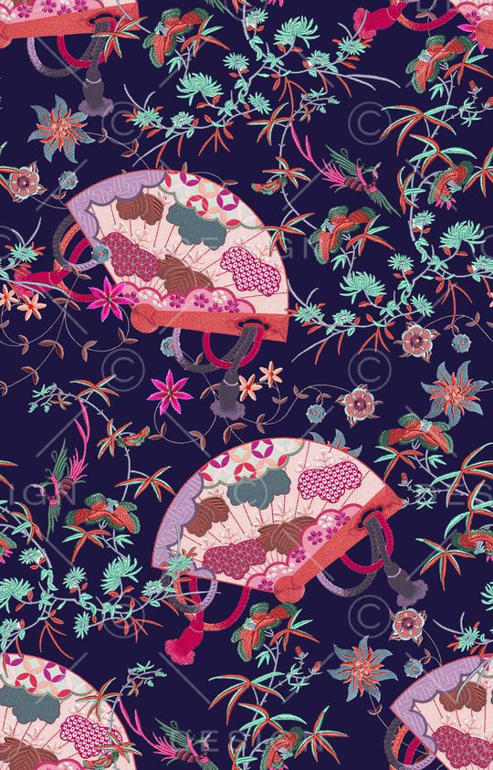 东方元素印花华亿平台图片