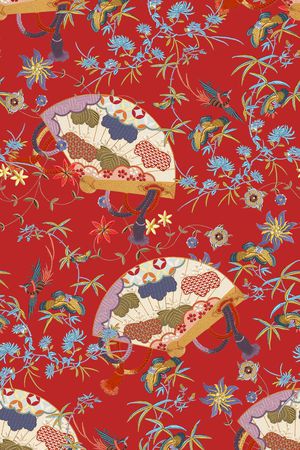 东方元素印花华亿平台图片