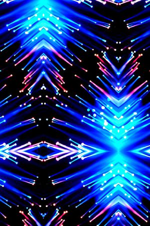 时尚抽象发光印花印花华亿平台图片