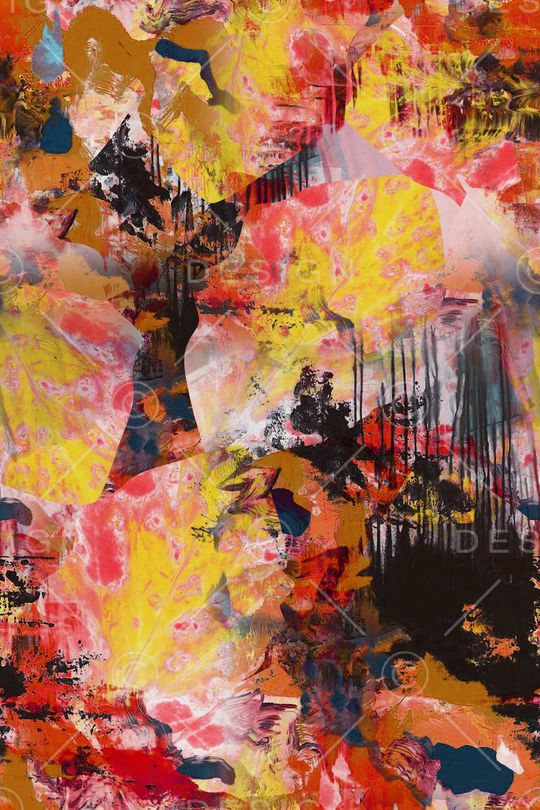 落叶印花华亿平台图片