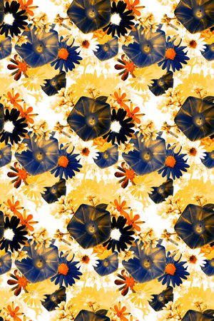 时尚花卉印花华亿平台图片