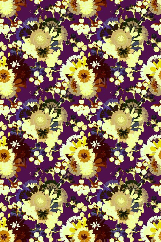 时尚花纹印花华亿平台图片