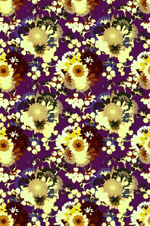 时尚花纹印花华亿平台图片