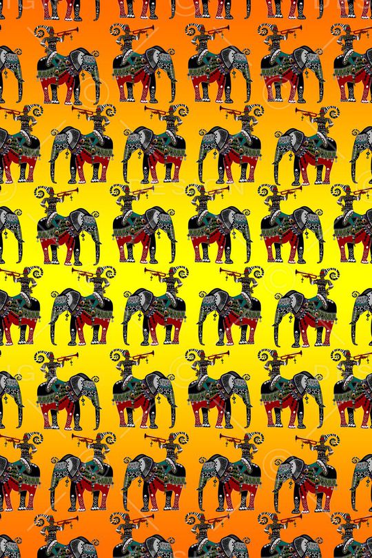 民族风印花华亿平台图片