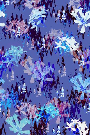 时尚花纹印花华亿平台图片