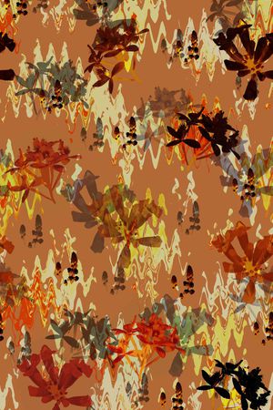 时尚花纹印花华亿平台图片