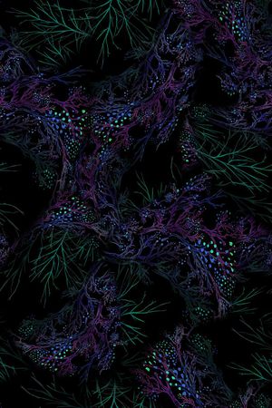 抽象印花华亿平台图片