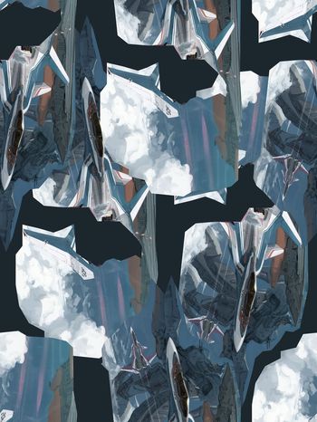 夹克华亿平台印花华亿平台图片