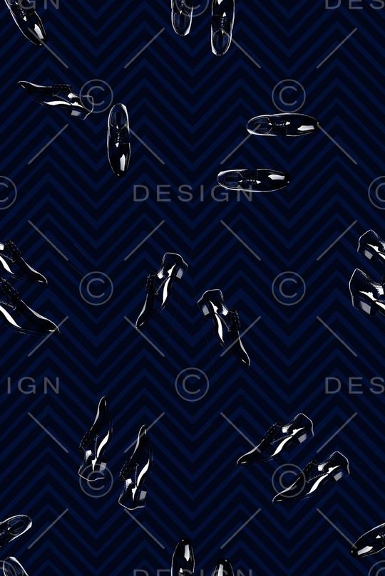 条纹印花华亿平台图片