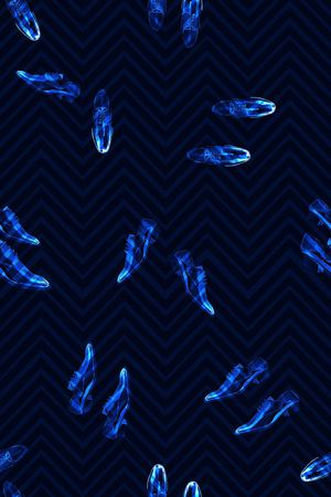 条纹印花华亿平台图片