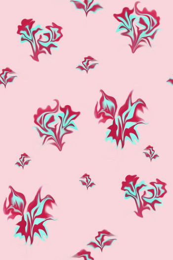 684978-艳彩热带花朵a