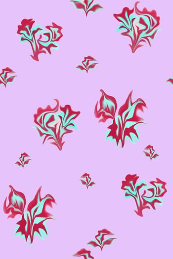 684979-艳彩热带花朵b