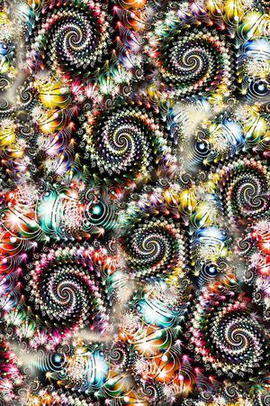 漩涡印花华亿平台图片