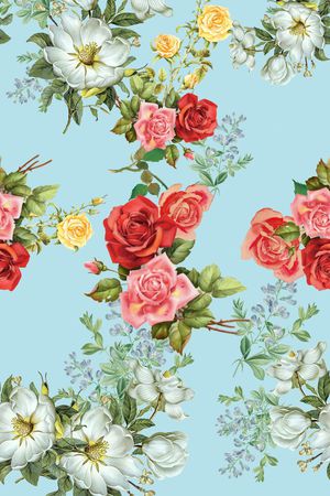 复古印花华亿平台图片