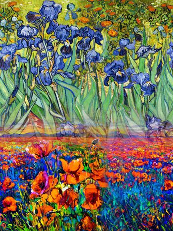 风景印花华亿平台图片