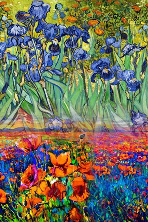 风景印花华亿平台图片