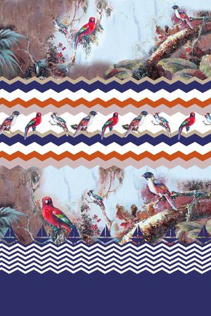 几何印花华亿平台图片