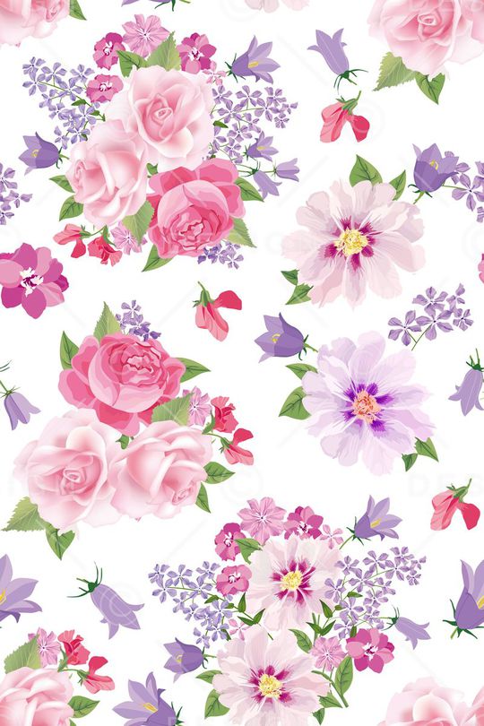 乱花印花华亿平台图片