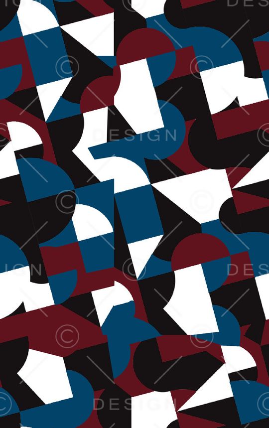 几何、现代印花华亿平台图片