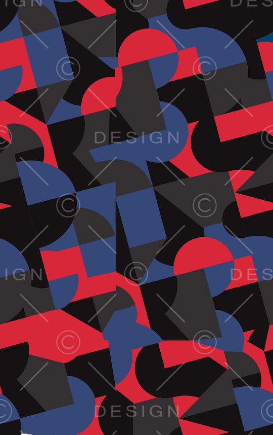 几何、现代印花华亿平台图片