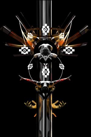 人体彩绘风格印花华亿平台图片