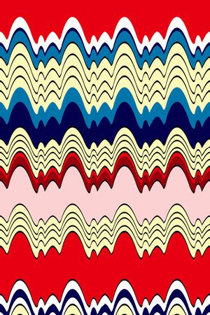 细条纹印花华亿平台图片