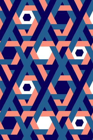 几何印花华亿平台图片