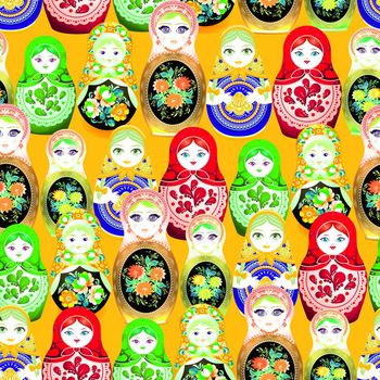 685268-中国棉袄娃娃黄