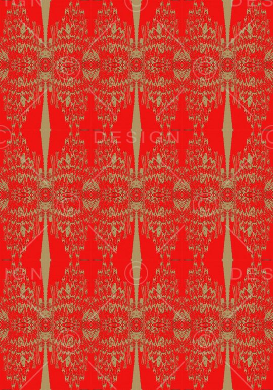 抽象图案印花华亿平台图片