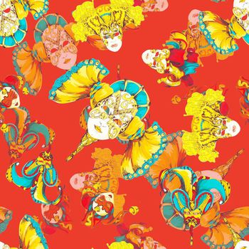 685282-小丑文化红