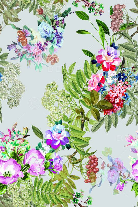 乱花印花华亿平台图片