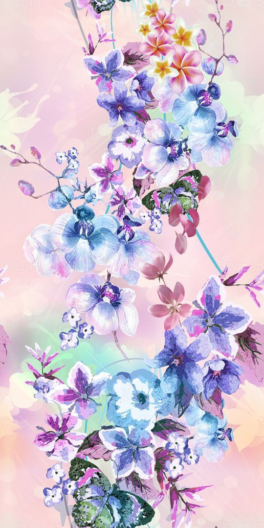 乱花印花华亿平台图片