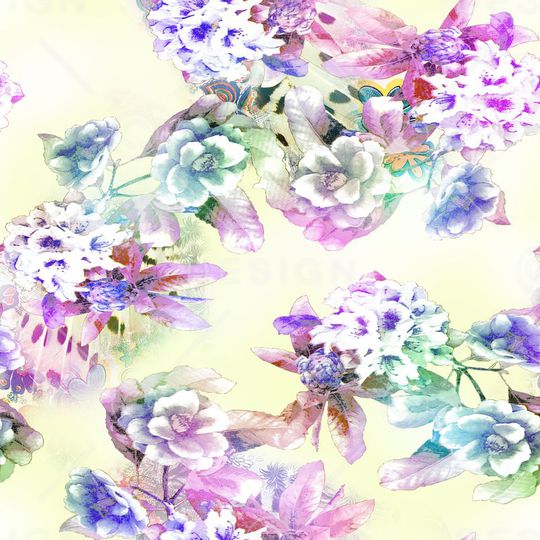 乱花印花华亿平台图片