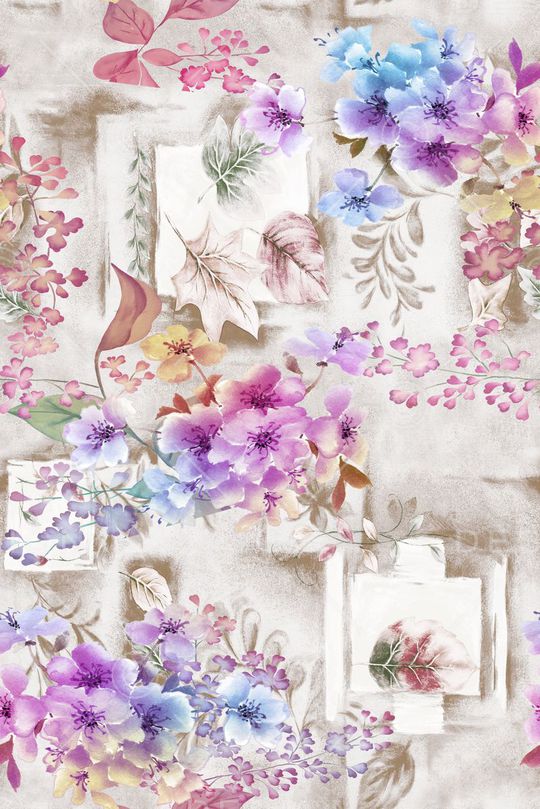 乱花印花华亿平台图片