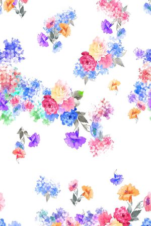 乱花印花华亿平台图片