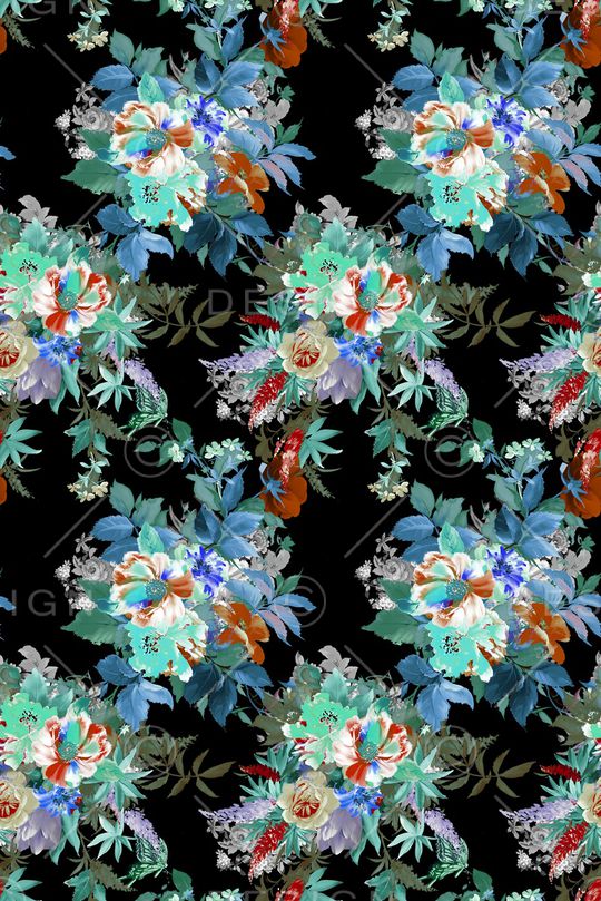 乱花印花华亿平台图片