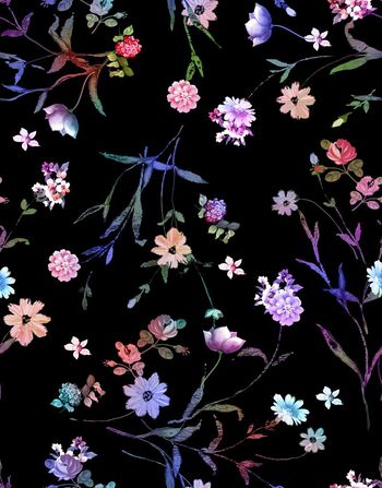 手绘印花华亿平台图片