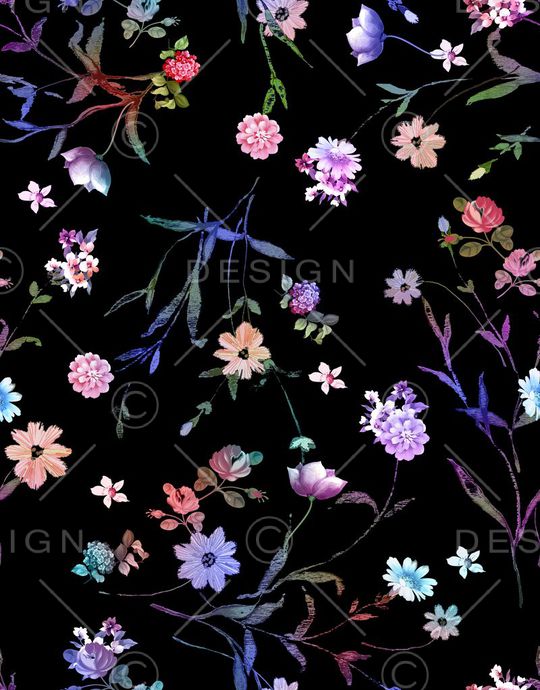 手绘印花华亿平台图片