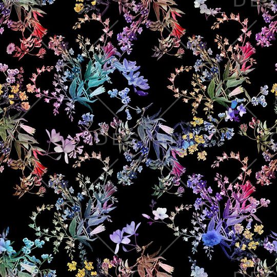 手绘印花华亿平台图片