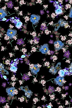 乱花印花华亿平台图片