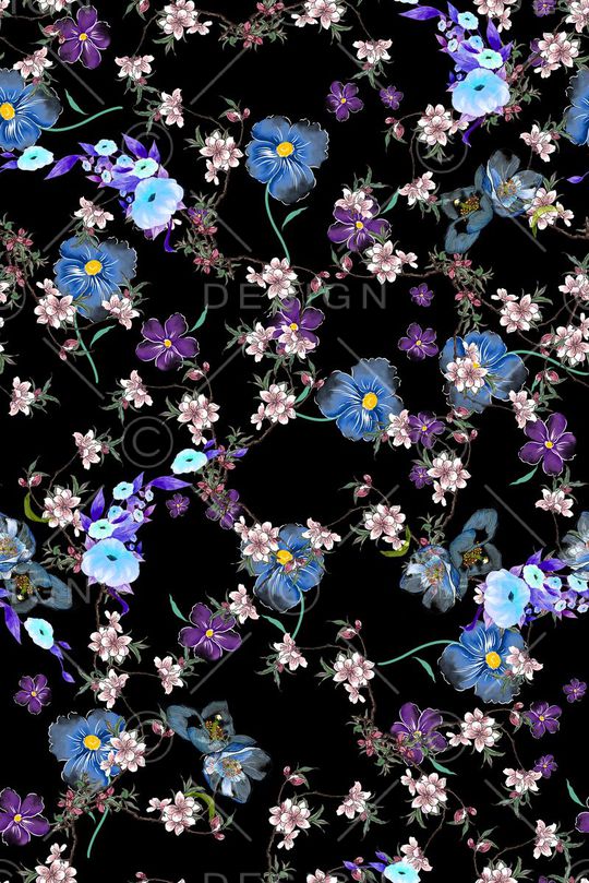 乱花印花华亿平台图片