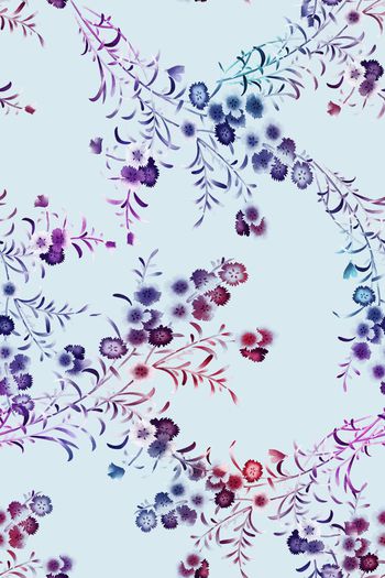 乱花印花华亿平台图片