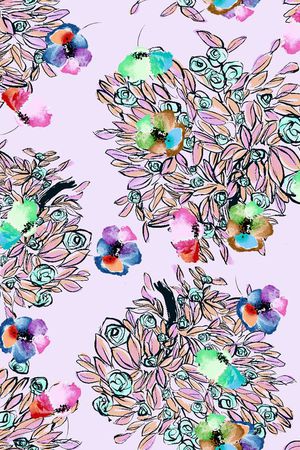 几何印花华亿平台图片