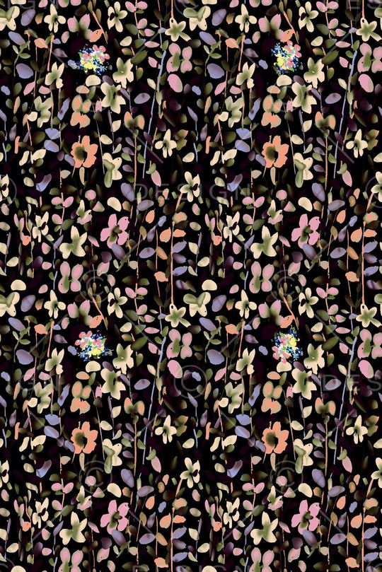 乱花印花华亿平台图片