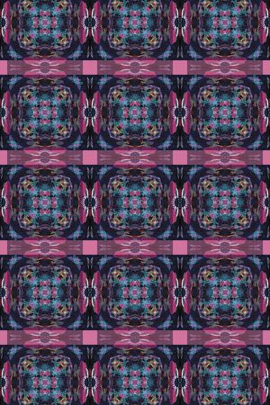 抽象图案印花华亿平台图片