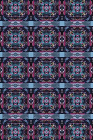 抽象图案印花华亿平台图片