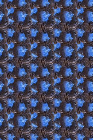 抽象图案印花华亿平台图片