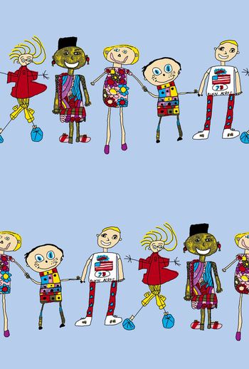 685444-时尚卡通人2