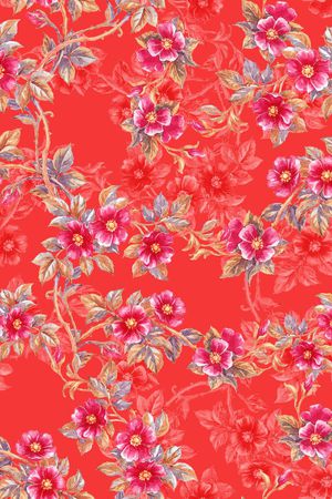 花朵印花华亿平台图片