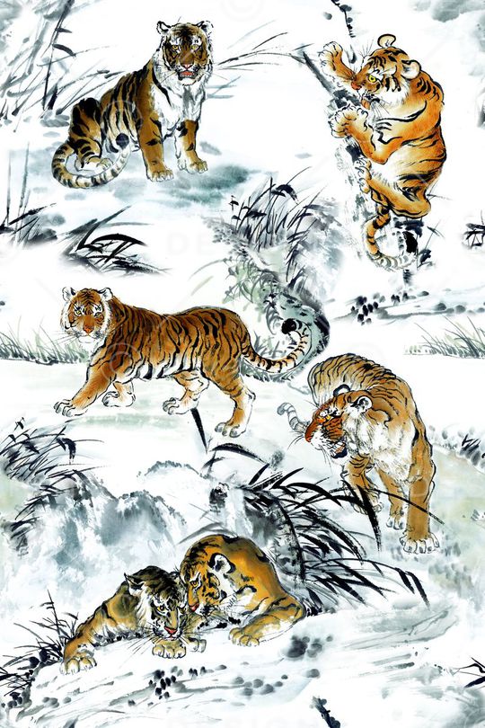 老虎印花华亿平台图片